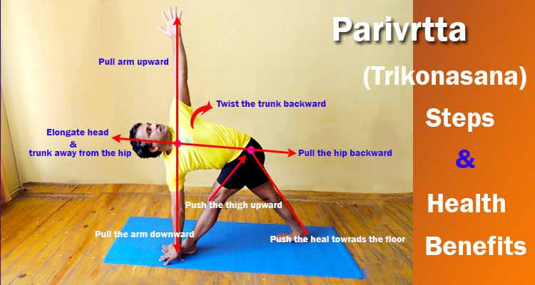 How to do the Revolved Triangle Pose - MISS YOGA FIT